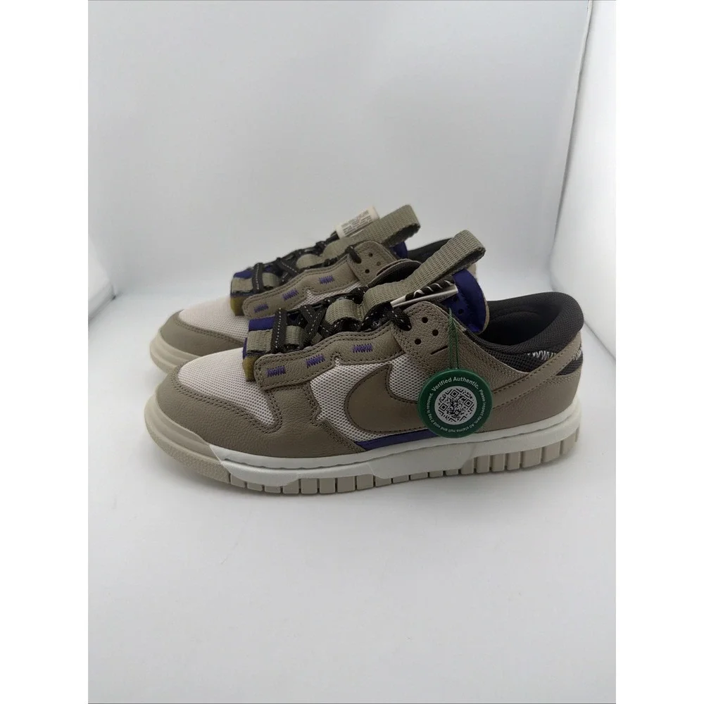 Size 8.5 Women | 7 Youth - Nike Air Dunk Jumbo Light Orewood Field Purple